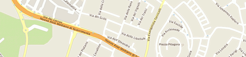 Mappa della impresa cocco giosue a CAGLIARI