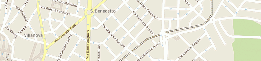 Mappa della impresa sardegna esche srl a CAGLIARI
