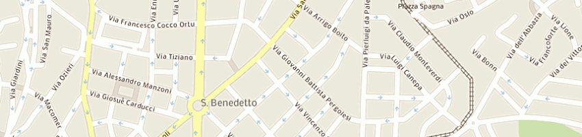 Mappa della impresa santus gabriella a CAGLIARI