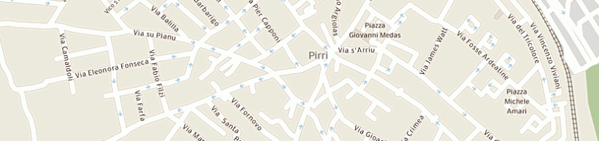 Mappa della impresa air sub di rosson barbara a CAGLIARI