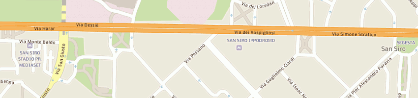 Mappa della impresa euracciai srl a MILANO