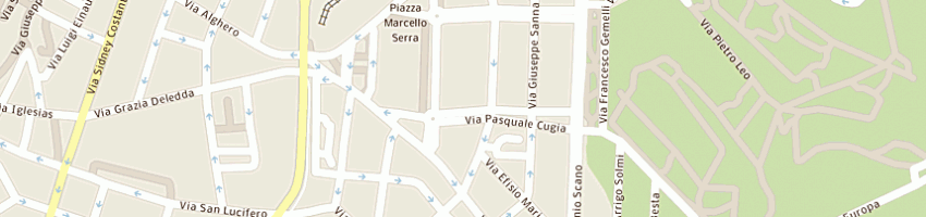 Mappa della impresa liceo classico dettori a CAGLIARI