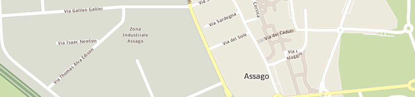 Mappa della impresa cooperativa sociale xenia arl a ASSAGO