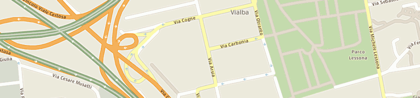 Mappa della impresa amore giovanni a MILANO