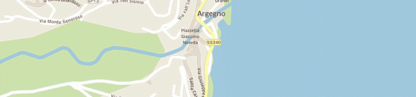 Mappa della impresa bar ristorante barchetta snc di dotti walter e c a ARGEGNO