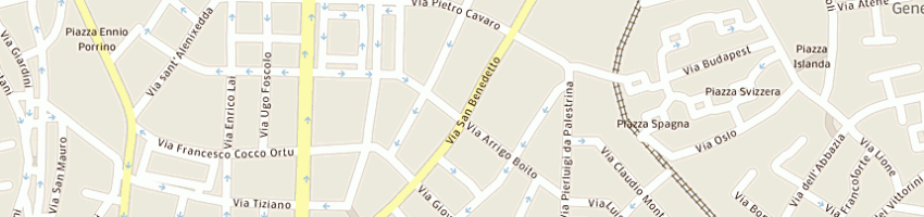 Mappa della impresa erre elle snc a CAGLIARI