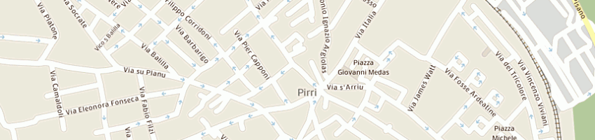 Mappa della impresa seu costruzioni edili srl a CAGLIARI