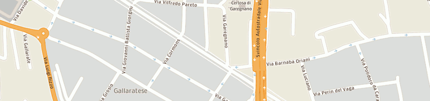 Mappa della impresa bergamini alberto a MILANO