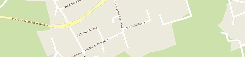 Mappa della impresa tintoria jacchetti srl a NOVEDRATE