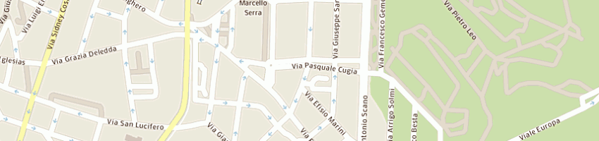 Mappa della impresa dal maso srl a CAGLIARI