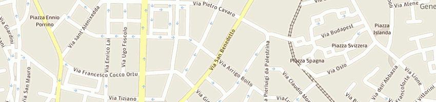 Mappa della impresa corrias raimondo a CAGLIARI