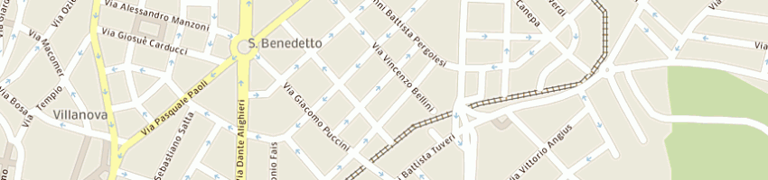 Mappa della impresa di ninni sandra a CAGLIARI