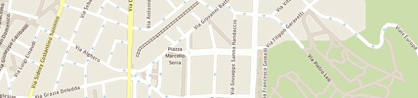 Mappa della impresa istituto magistrale e d arborea a CAGLIARI