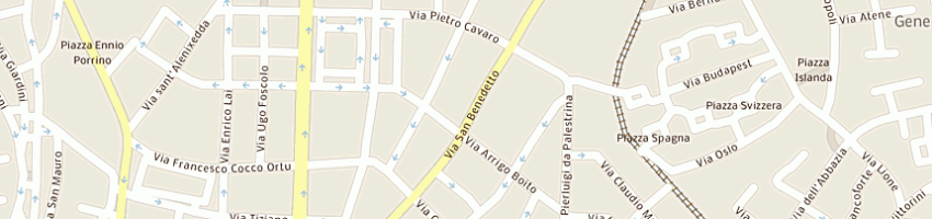 Mappa della impresa vitruvio servizi di ingegneria di emanuele reccia e c sas con sigla abbreviata a CAGLIARI