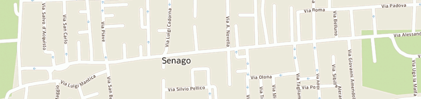 Mappa della impresa nove a SENAGO