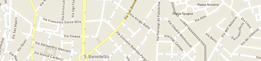 Mappa della impresa pecorini giuseppe a CAGLIARI