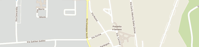 Mappa della impresa moneta srl a ASSAGO
