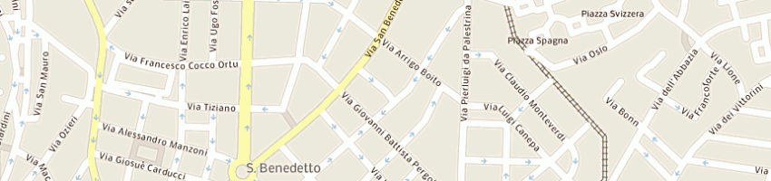 Mappa della impresa supermercati gieffe di fenu a CAGLIARI