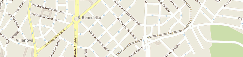 Mappa della impresa d e a sas di pace danilo giuseppe e c a CAGLIARI