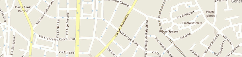 Mappa della impresa sbc srl a CAGLIARI