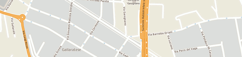 Mappa della impresa elitel srl a MILANO