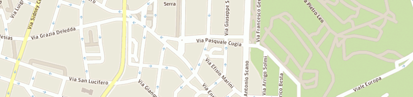 Mappa della impresa rca di stella alberto a CAGLIARI