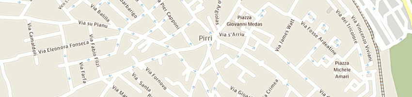Mappa della impresa seiãˆs comunicazione e design a CAGLIARI