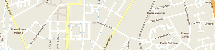 Mappa della impresa alfest di m corona a CAGLIARI