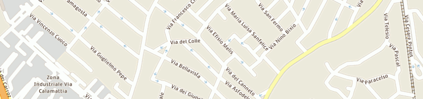 Mappa della impresa deplano antonio a CAGLIARI