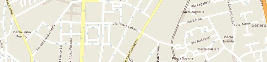 Mappa della impresa fratelli saba pietro e carlo sas a CAGLIARI