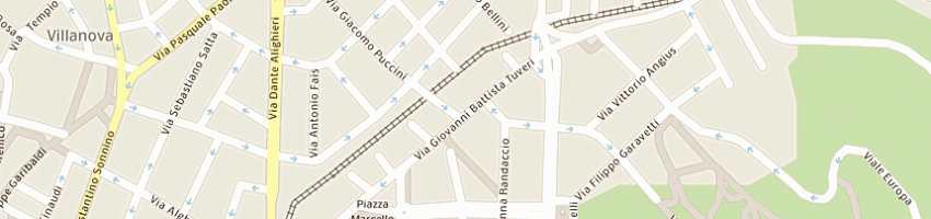 Mappa della impresa pubusa andrea a CAGLIARI