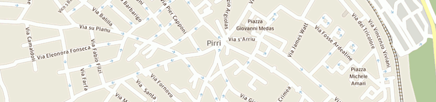 Mappa della impresa bar mariuccia di manca maria sas a CAGLIARI