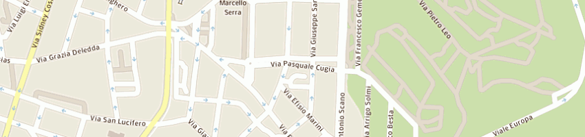 Mappa della impresa athenae srl a CAGLIARI
