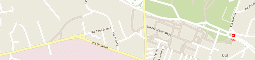 Mappa della impresa magic games a MILANO