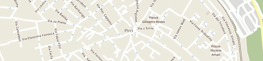 Mappa della impresa l'angolo del caffe' di boi a CAGLIARI