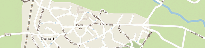 Mappa della impresa il baretto di basciu antonio e c sas a DONORI 