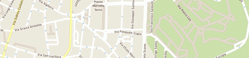 Mappa della impresa mec sas di daniela columbano a CAGLIARI