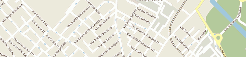 Mappa della impresa deco scavi di contu marco e c snc a CAGLIARI