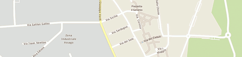 Mappa della impresa pasqualini claudio a ASSAGO