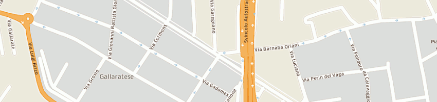 Mappa della impresa nicelli dario a MILANO