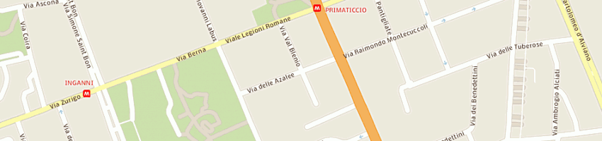 Mappa della impresa workout srl a MILANO