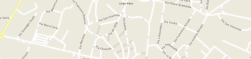 Mappa della impresa studio 54 - s borghi a CANTU 