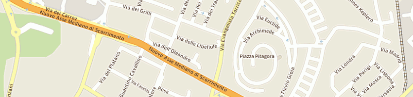 Mappa della impresa ga pi mar elettronica srl a CAGLIARI