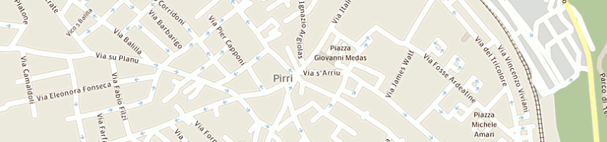 Mappa della impresa cocco sergio a CAGLIARI