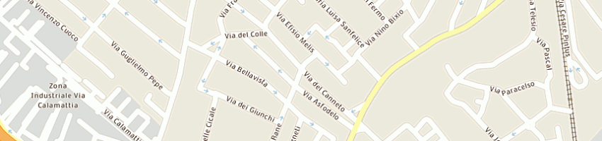 Mappa della impresa tirso servizi srl a CAGLIARI