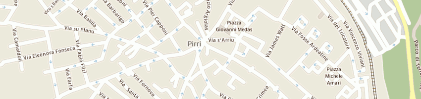 Mappa della impresa angius giorgio a CAGLIARI
