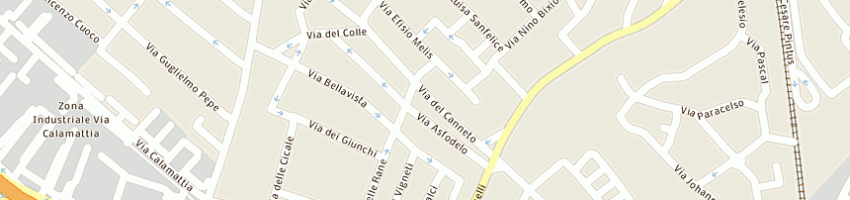 Mappa della impresa pizzeria di de stefano gianluca a CAGLIARI