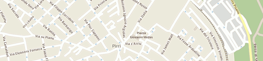 Mappa della impresa tosi bruno a CAGLIARI