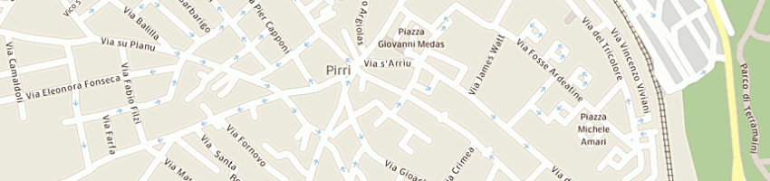 Mappa della impresa farmacia marongiu a CAGLIARI