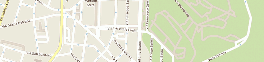 Mappa della impresa grilli per la testa di atzeni marco a CAGLIARI